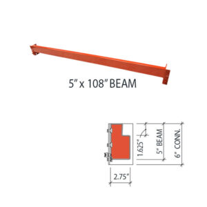 5" x 108" Beam