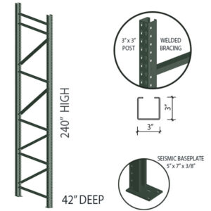 Upr II 13g 3x3O 42x240 UNARCO GREEN