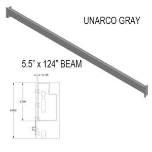 BEAM 5-1/2H X 124L - 8IN CLIP