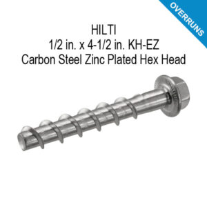 PH1/2-13X4-1/2HLTI KH-EZ Hilti 1/2 X 4-1/2 Anchor Bolt KH-EZ